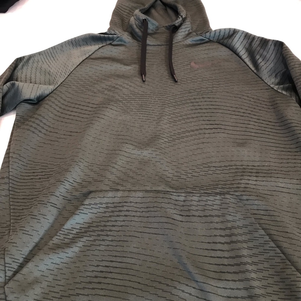 Green Nike Dry Fit Hoodie